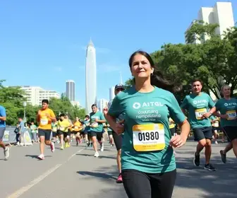 corrida e caminhada contra o diabetes